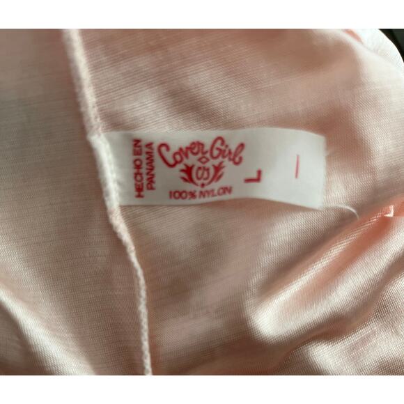 Cover Girl Lace Ruffle Jumpsuit Pajamas Large - Picture 7 of 7